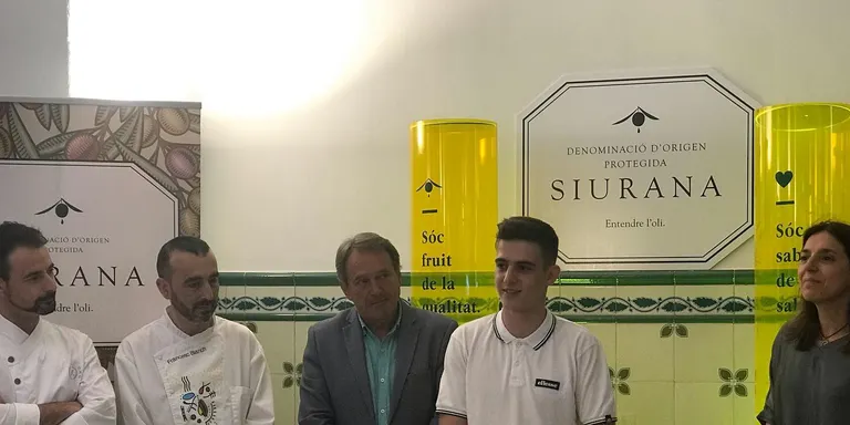 Òscar Alsina, de l’Escola d'Hoteleria i Turisme de Cambrils, finalista de la IV Beca DOP Siurana