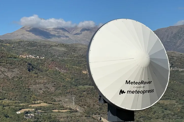 El radar meteorològic / Foto: Marta Lluvich