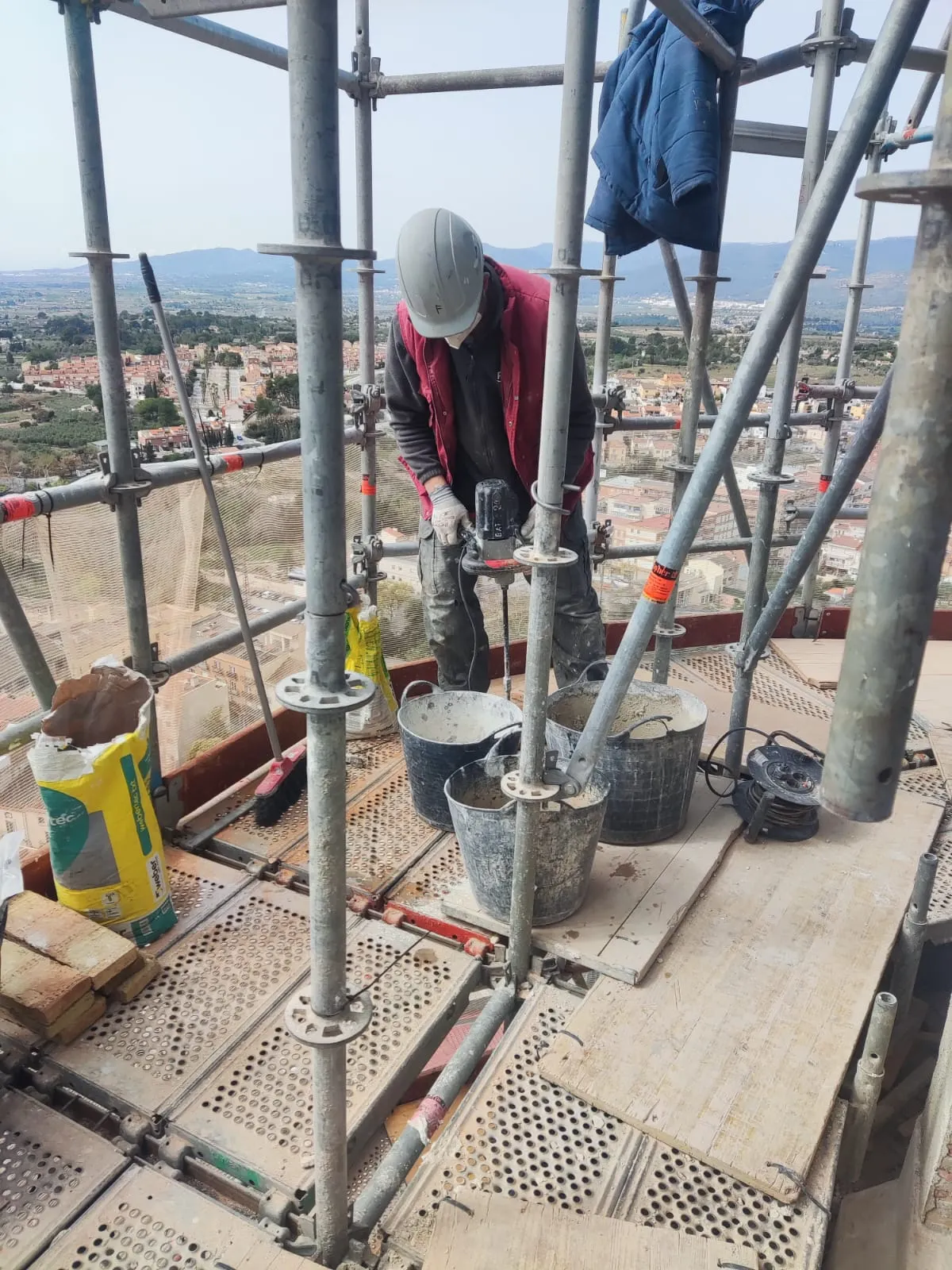 Les obres del Campanar de Sant Joan podrien estar enllestides al juliol