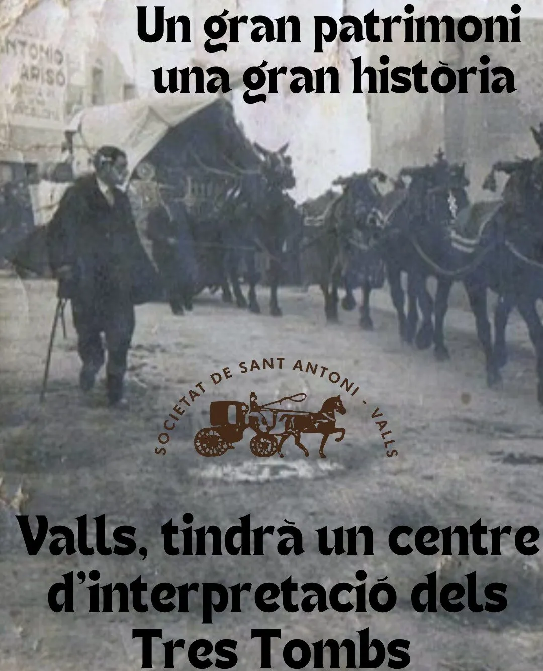 Pas històric de la Societat de Sant Antoni amb l’aprovació del Centre d’Interpretació dels Tres Tombs