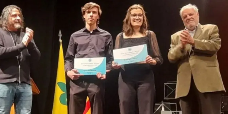 COBLEJANT: Raquel Carrera i Ignasi Bofill guanyen ex aequo la Beca Josep Maria Bernat 2023