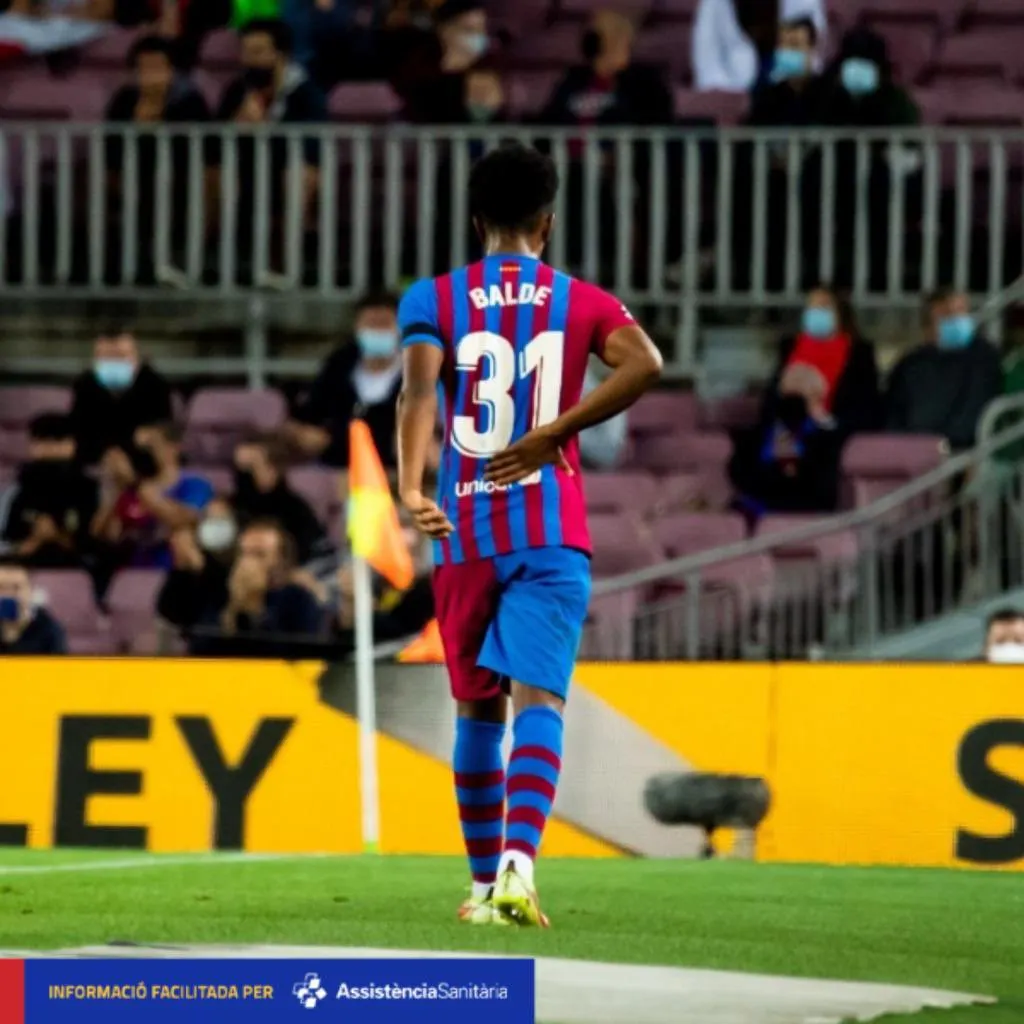 Nou lesionat al Barça: Balde pateix una lumbàlgia
