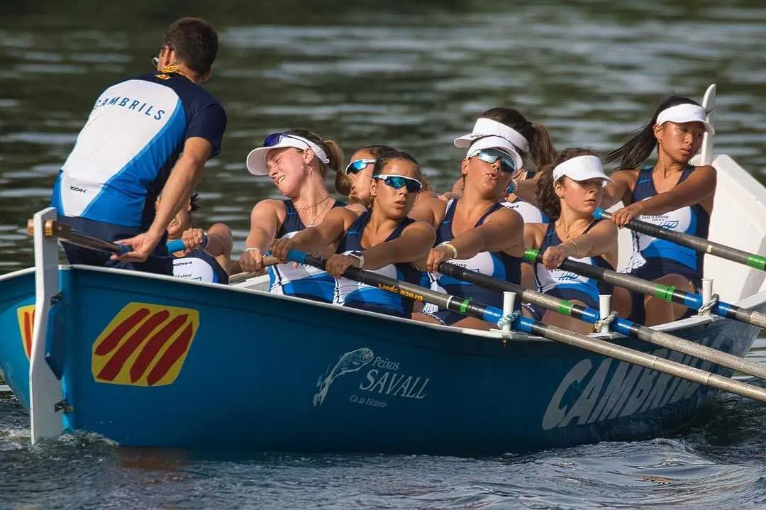 Bons resultats del Club Vent d’Estrop i del Club Rem Cambrils a la Lliga Catalana de Llagut