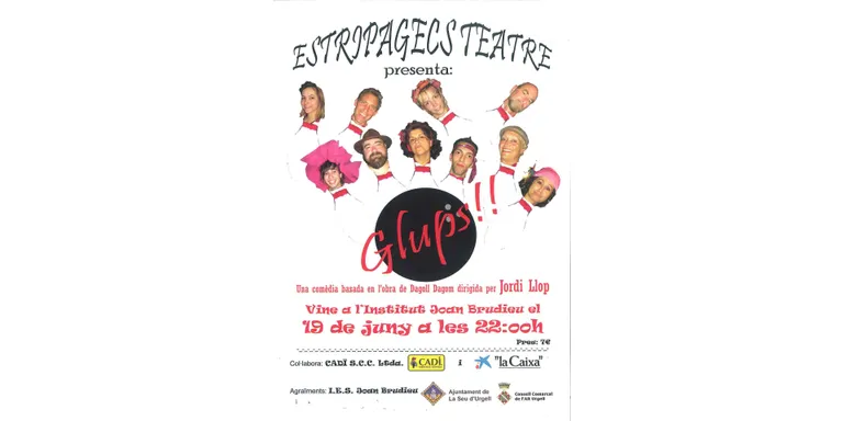 Estripagecs Teatre torna a escena amb 'Glups!'