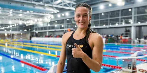 Mireia Belmonte, Jessica Vall i Àfrica Zamorano fan la mínima olímpica per Tòquio