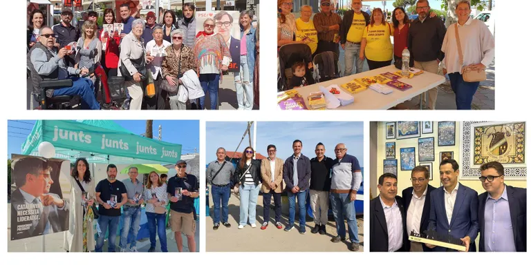 Darrer dia de campanya dels partits amb representació a l'Ajuntament de Pineda
