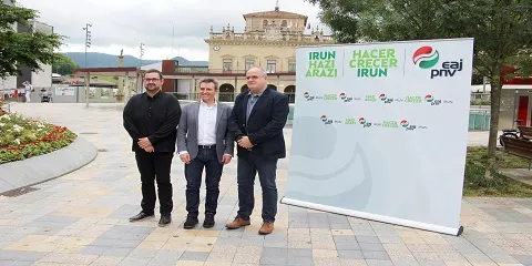 EAJ-PNV apuesta por la regeneración política y elige a Iridoy como candidato a la alcaldía de Irun