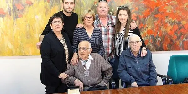 El veí d’Altafulla Manuel Tello Sancho rep la Medalla Centenària de la Generalitat de Catalunya