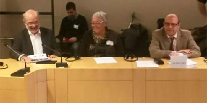 Rosa Maria Puig diu que la visita al Parlament Europeu ha estat una "experiència inoblidable"