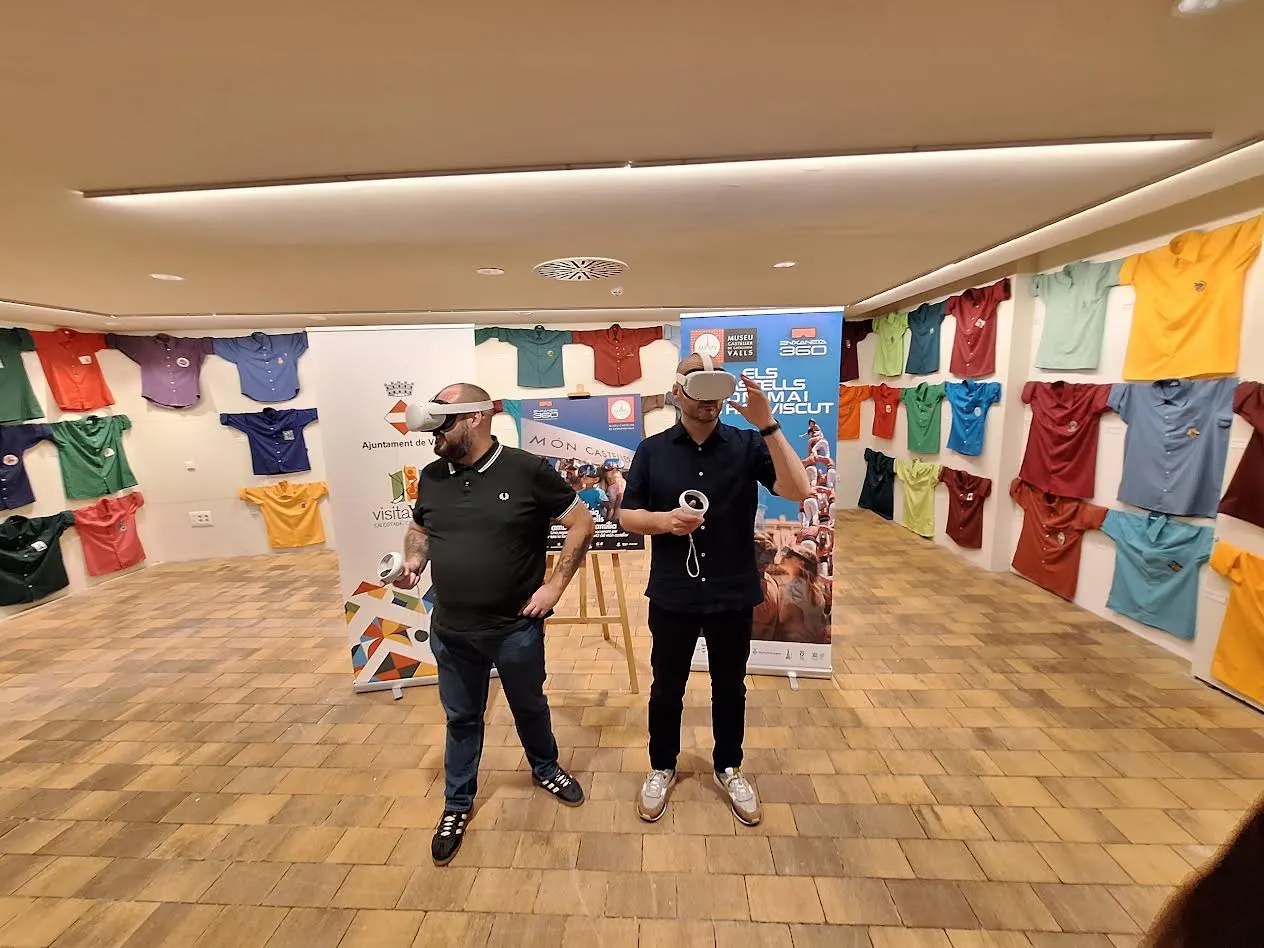 L’experiència immersiva “Enxaneta 360” incorpora la diada de Santa Úrsula 2023 sencera