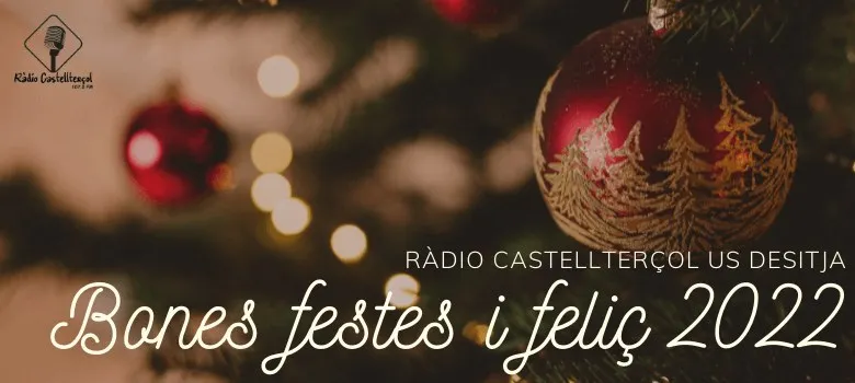 La ràdio us desitja bones festes i feliç any nou!