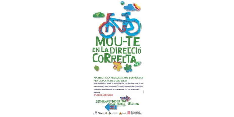La Seu organitza pedalades amb burricleta per celebrar la Setmana de la Mobilitat Sostenible