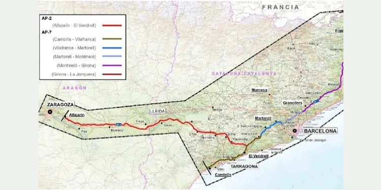 Surt a licitació la redacció dels projectes per fer els nous accessos de l'AP-7 al Baix Gaià
