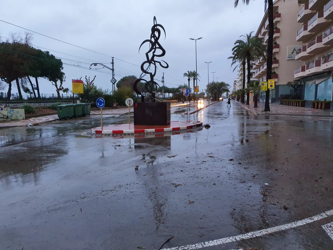 El mal temps fa ajornar una setmana la caminada de gent gran i el Cross de Pineda