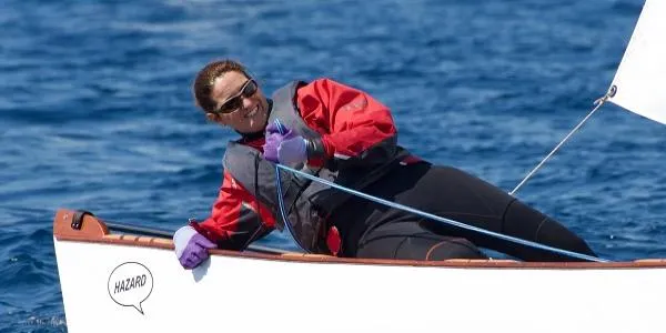 La regatista del CM Altafulla, Eva Pellisé, bronze en el Campionat de Catalunya Patí de Vela de segona categoria