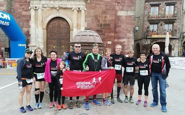 Foto: Atletes d'Altafulla