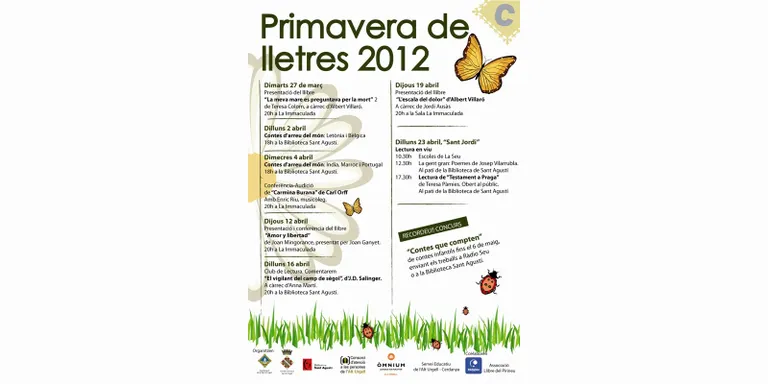 Teresa Colom obrirà dimarts el 'Primavera de Lletres' de la Seu