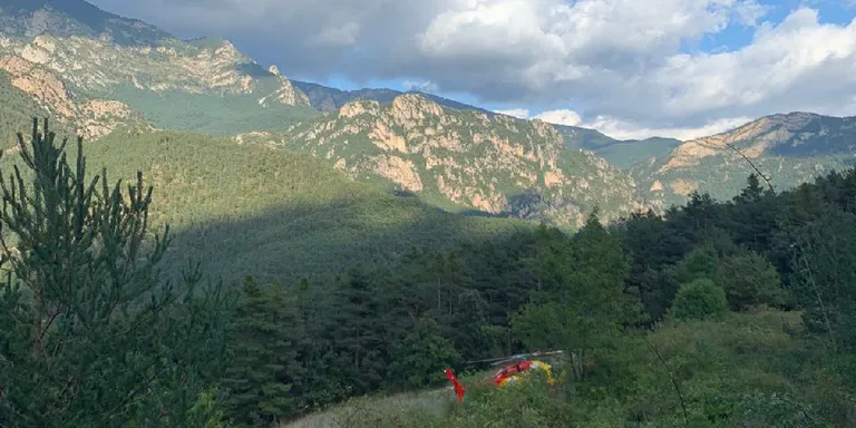 Els Bombers localitzen sa i estalvi un boletaire que s'havia perdut a La Coma