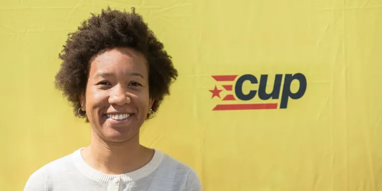 La futura regidora de la CUP, Pat Sillah, critica la forma d’actuar d’ERC