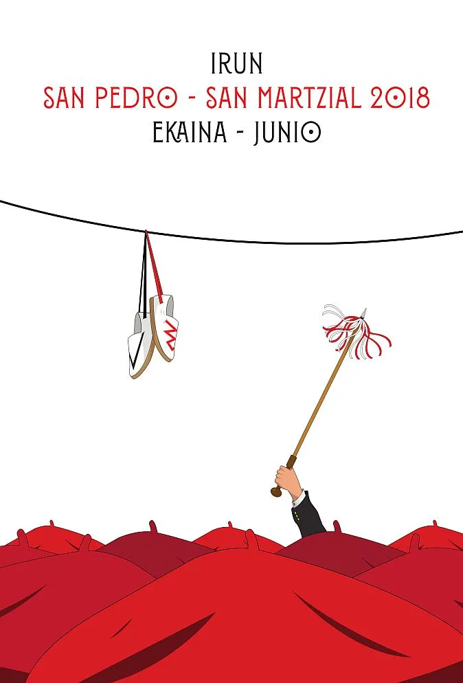 “BARNETIK”, CARTEL GANADOR PARA LAS FIESTAS DE SAN PEDRO Y SAN MARCIAL 2018