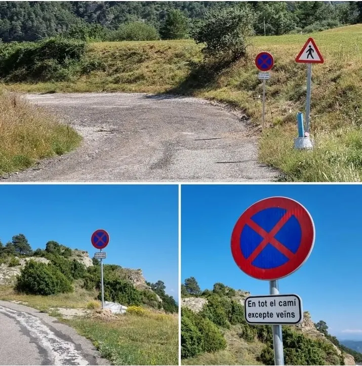 <strong>Guixers senyalitza la prohibició d'aparcar en tots els accessos als cursos fluvials i al Codó</strong>