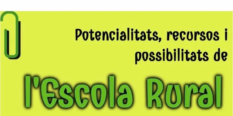 Les potencialitats i els recursos de l'escola rural, en una conferència a Preixens