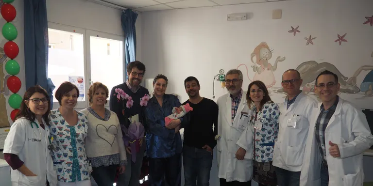 Violeta Sala Casals, primer nadó del 2019 al Sant Hospital de la Seu