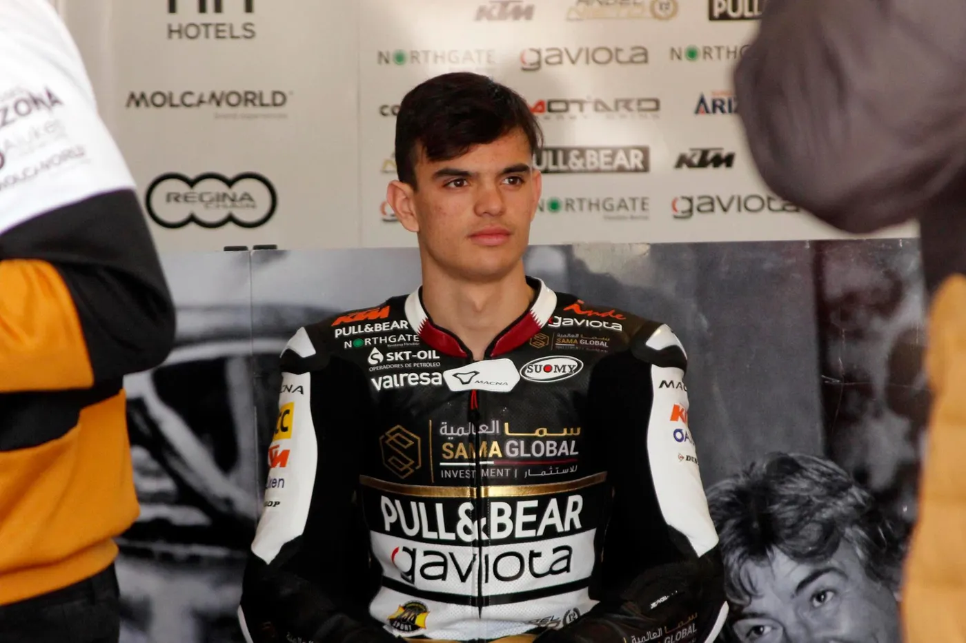 El vilassarenc Aleix Viu Cotolí, a la graella de sortida del GP de l’Argentina de Moto 3