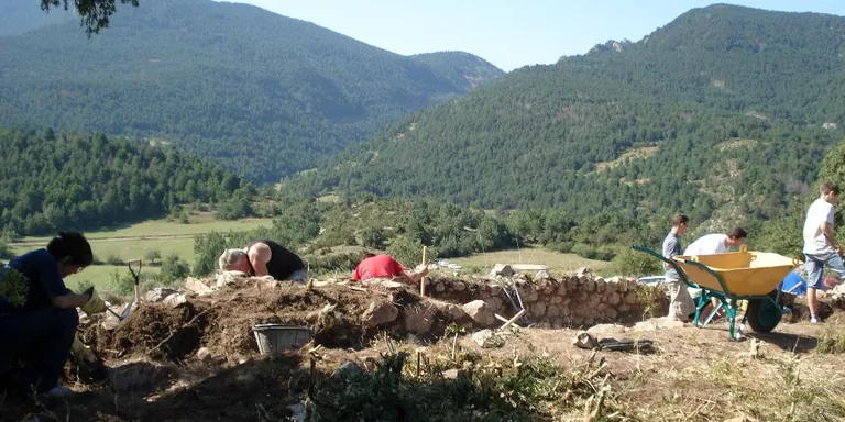 Acaba la primera fase arqueològica a Sant Quiro d'Ossera