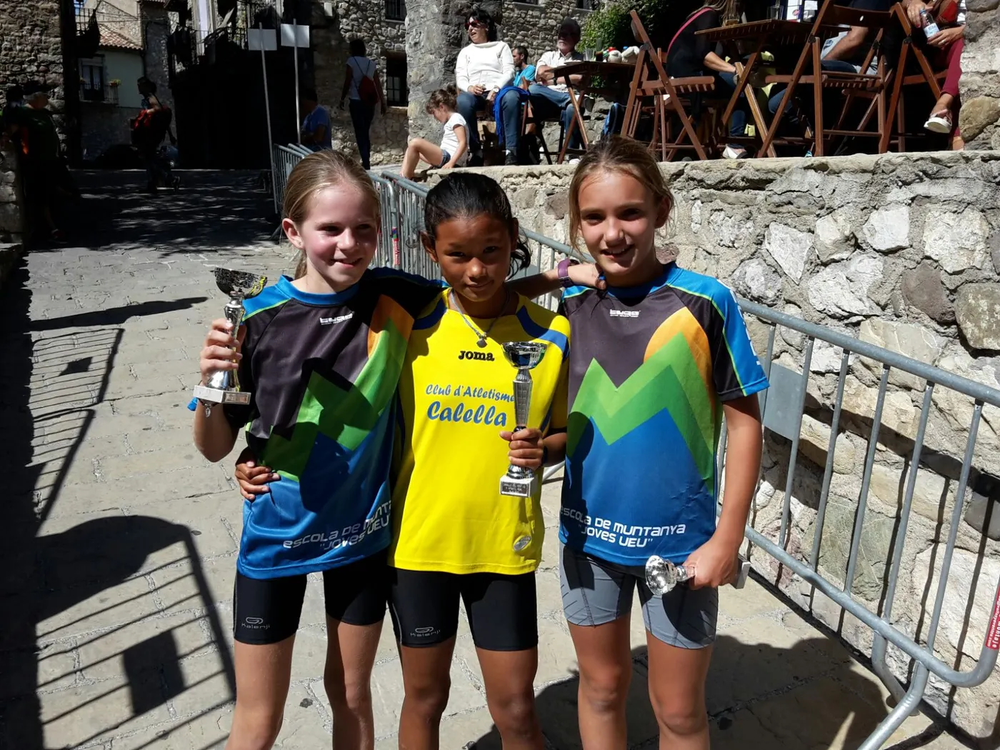 Urgell Torrent i Júlia Palomo, al podi de la Pirineu XS (Foto: Mariona Olivella)