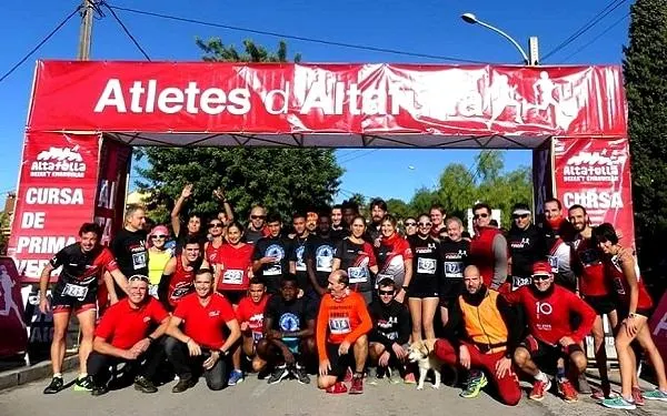 Foto: Atletes d'Altafulla
