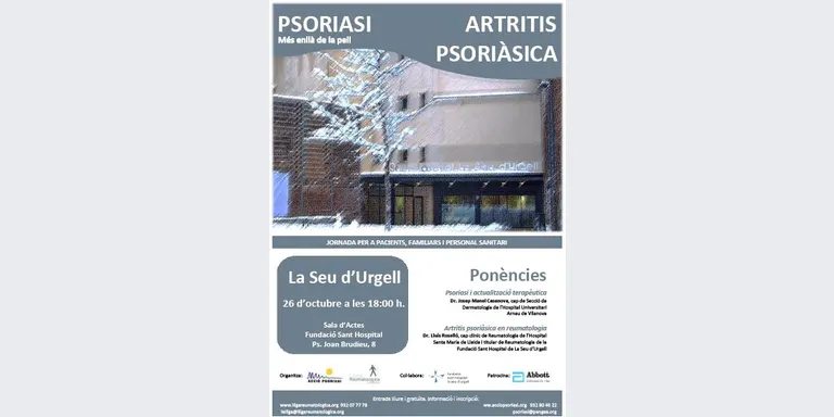 Una jornada informativa sobre la psoriasi, a la Seu