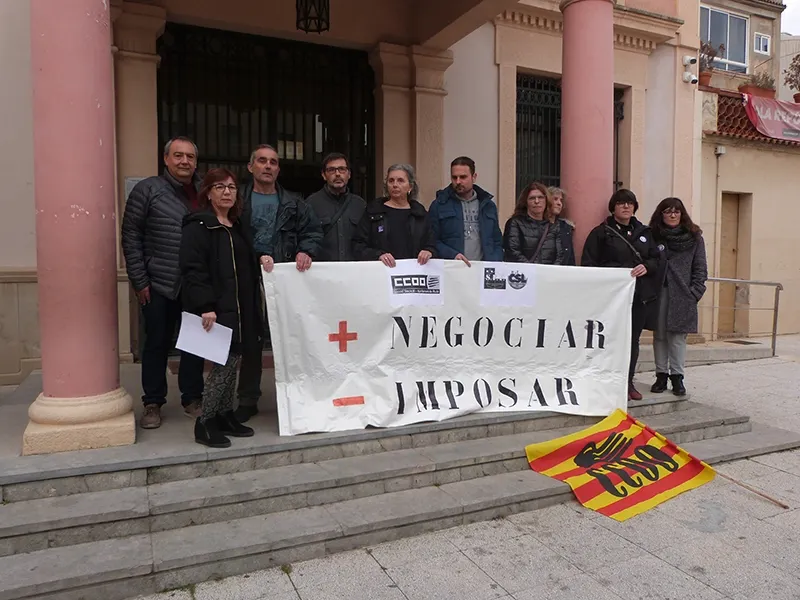 CCOO i SFP denuncien que no se’ls té en compte en la regulació de la plantilla municipal