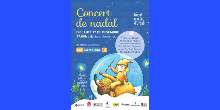 Novetats en el tradicional Concert de Nadal a la Seu d'Urgell