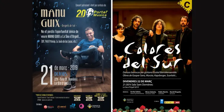 Manu Guix presenta a la Seu d'Urgell el nou treball 'Després de tot'