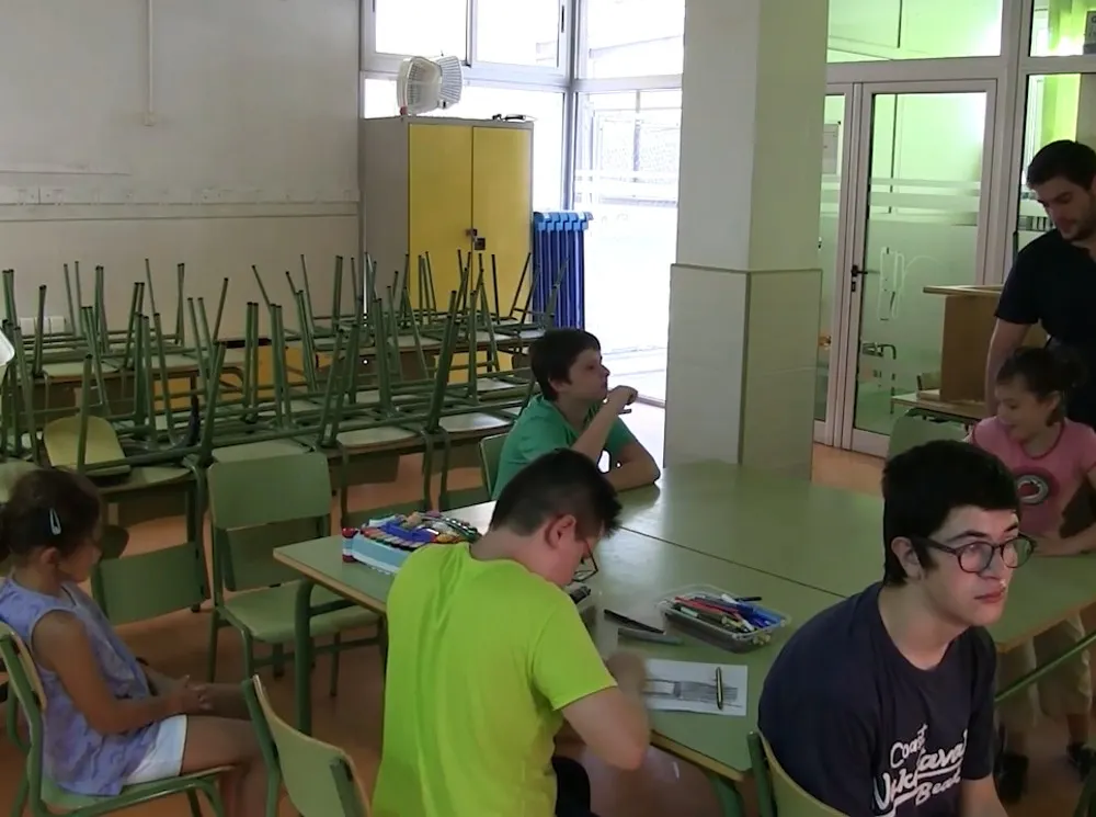 El casal s'està fent a les instal.lacions del Centre Especial de Ca N'Oriol