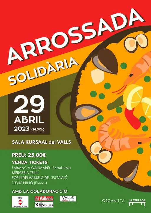 La Taulada recupera l’Arrossada Solidària