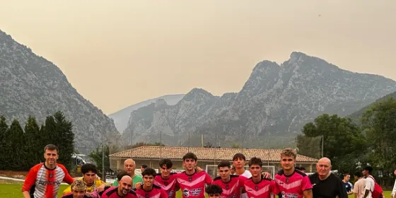 Victòria del primer equip del Club Futbol Solsona en l'inici de la pretemporada