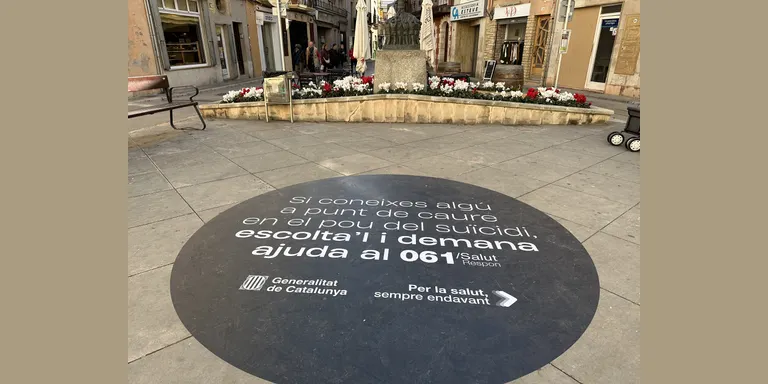 La campanya de prevenció del suïcidi arriba a Torredembarra
