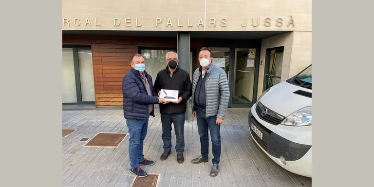 Nova tauleta per al Consell Comarcal de l'Alt Urgell amb una versió actualitzada de l’app per facilitar el mostreig d’aigua destinada al consum