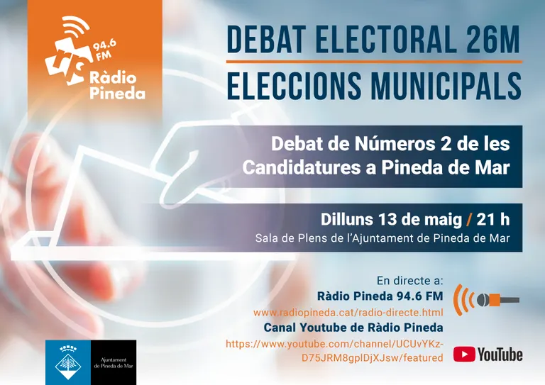 Aquest dilluns arriba el debat de números 2 de Pineda
