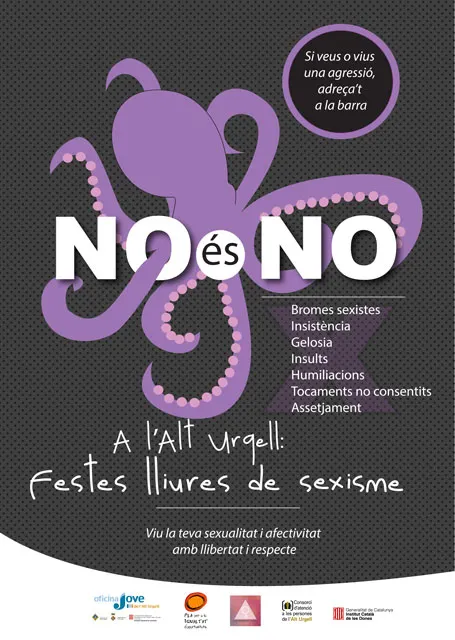 La Festa Major de la Seu se suma a la campanya 'No és No'