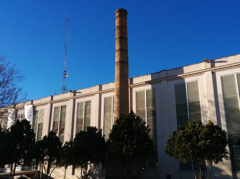 La xemeneia es troba a l'Escardívol. Foto: Ajuntament de Rubí