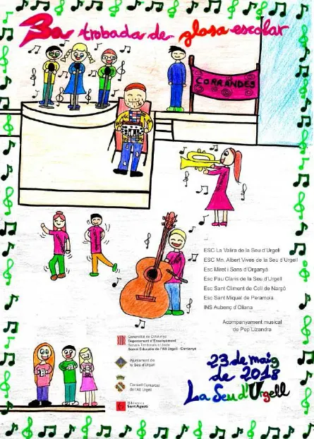 La Biblioteca Sant Agustí acull la III Trobada de Glosa Escolar de l'Alt Urgell