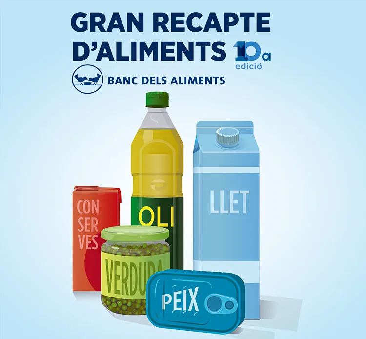 El Punt de Voluntariat fa una crida al Gran Recapte del Banc d'Aliments