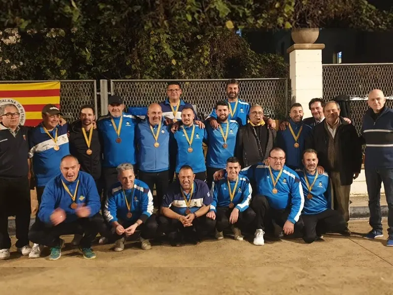 L'equip rubinenc que ha aconseguit el títol / Foto: UPLTR