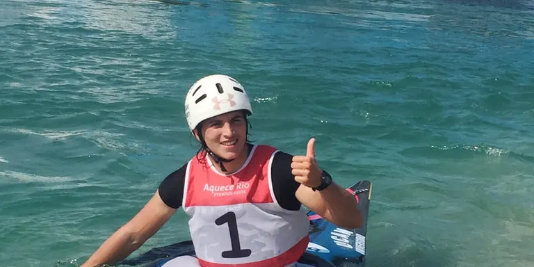 Maialen Chourraut, bronze al test preolímpic de Rio 2016