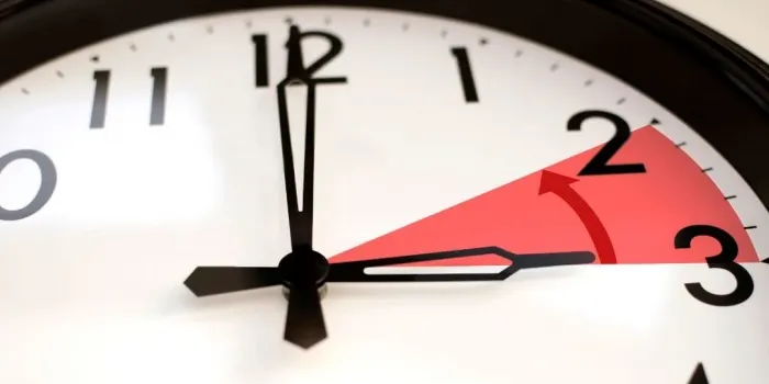 Canvi d'hora la matinada de dissabte a diumenge