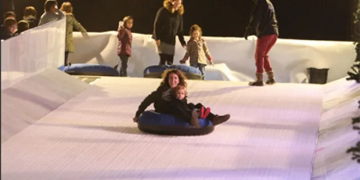 Més de 4.000 persones s’han tirat pel tobogan durant les Festes de Nadal