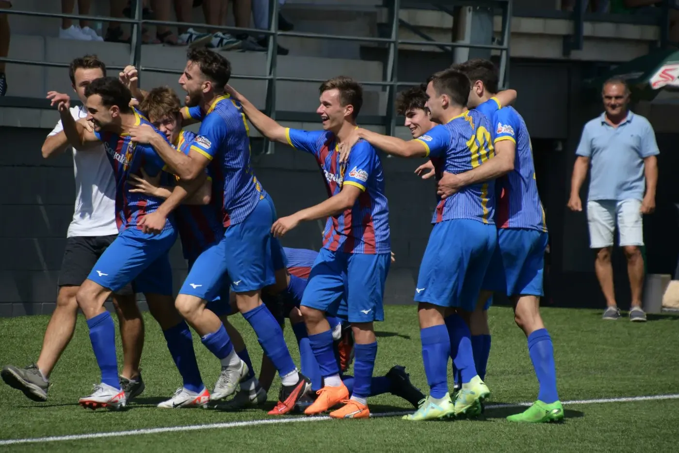 El CF Caldes derrota el Parets en el primer partit de la temporada a casa (1-0)